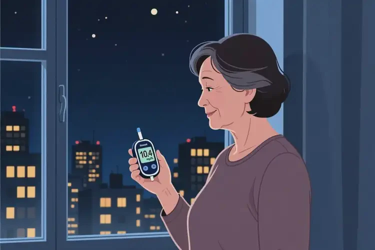 中年人晚上血糖10點(diǎn)4是糖尿病嗎(圖1)