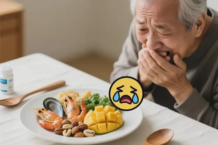 老年人全身起濕疹哪些要少沾(圖1)