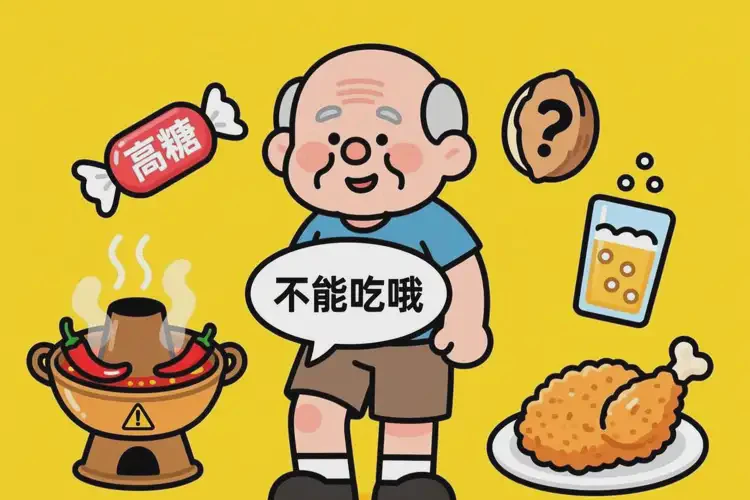 老年人大腿上容易長濕疹哪些東西要注意別吃太多(圖1)