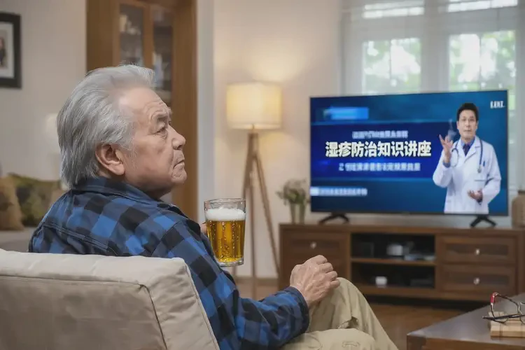 老年人屁股上出現(xiàn)濕疹有什么要少吃的(圖1)