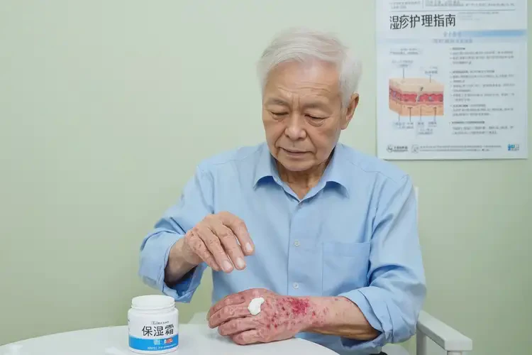老年人手臂上容易起濕疹能不能自愈(圖2)