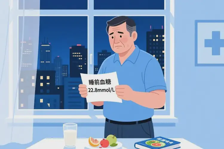 中年人睡前血糖22(圖1)