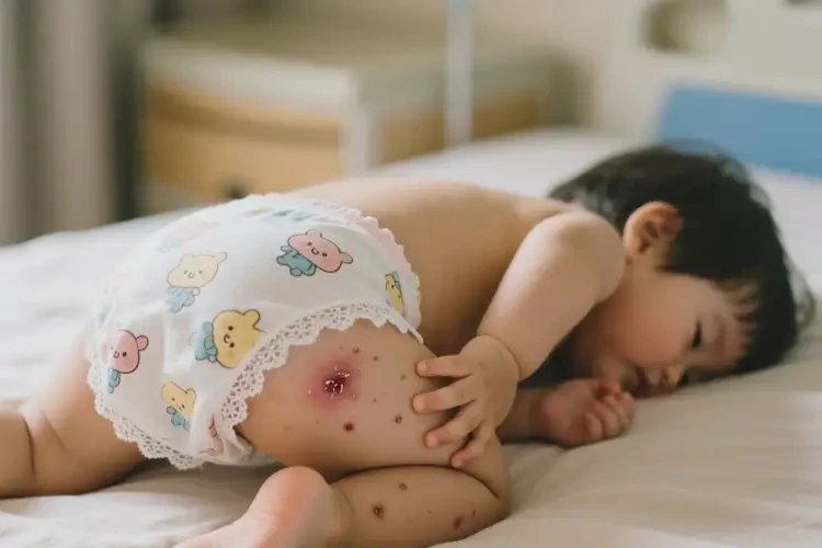 小孩屁股上出現(xiàn)濕疹可不可以自愈(圖3)