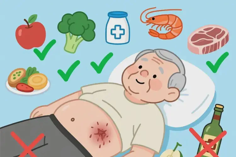 老年人肚子有濕疹什么東西最好不吃(圖1)