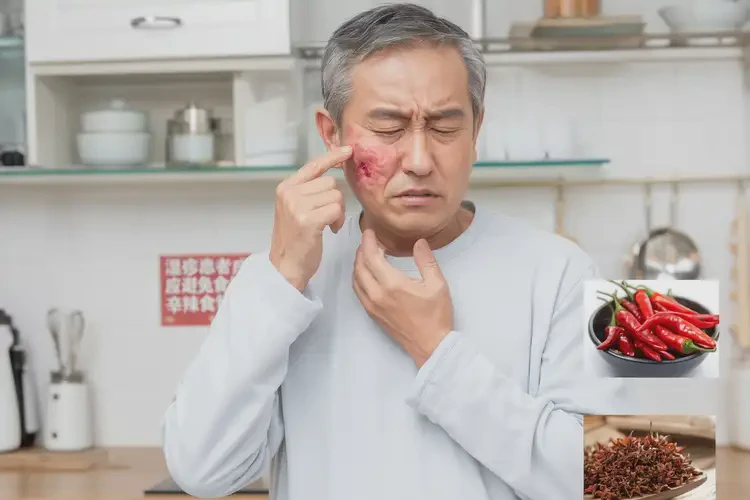 老年人臉上出濕疹有什么食物不建議吃(圖3)