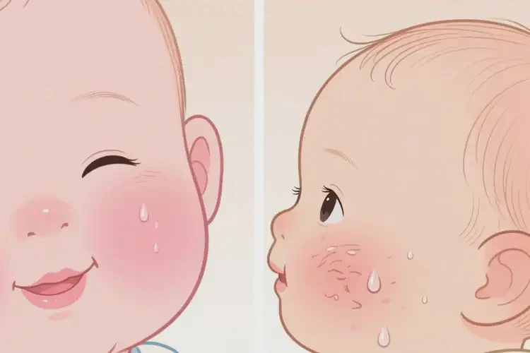 婴儿身上容易长湿疹治疗方法(图1)