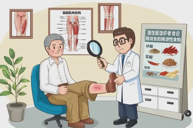 男性小腿出濕疹有什么要忌口(圖3)