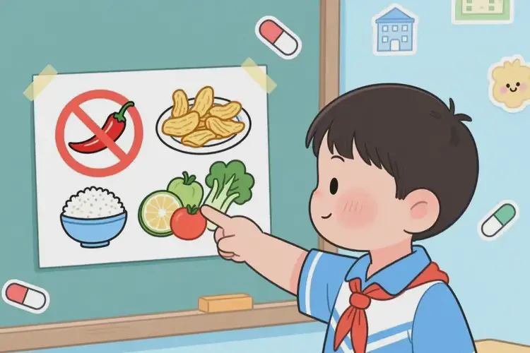 小学生手上出湿疹有什么要忌口(图1)