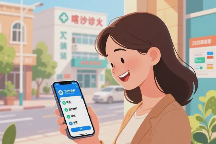 2025年新疆喀什門診特病手機上能辦理嗎(圖1)