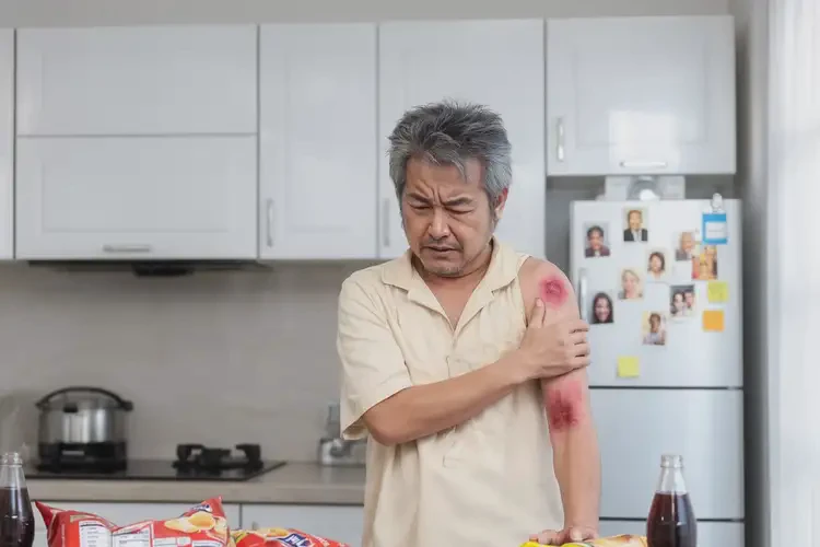 老年人臉上出濕疹有什么食物不建議吃(圖1)