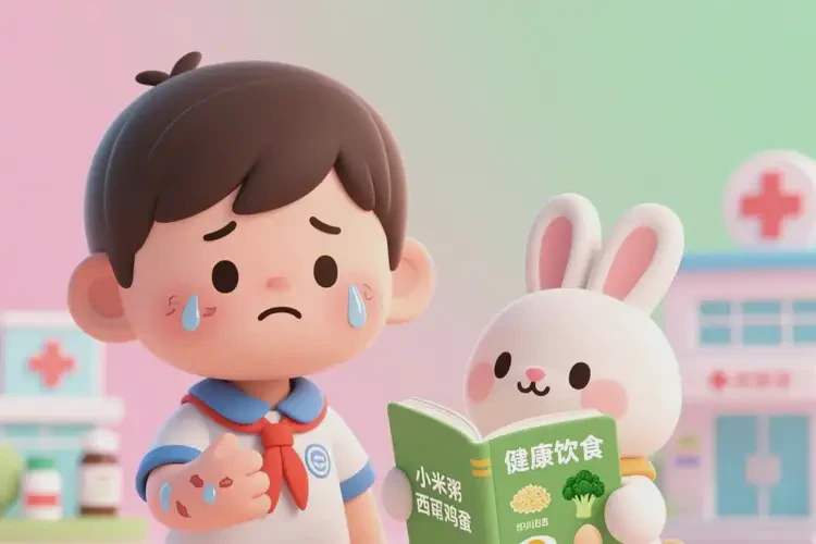 小学生手上出湿疹有什么要忌口(图2)