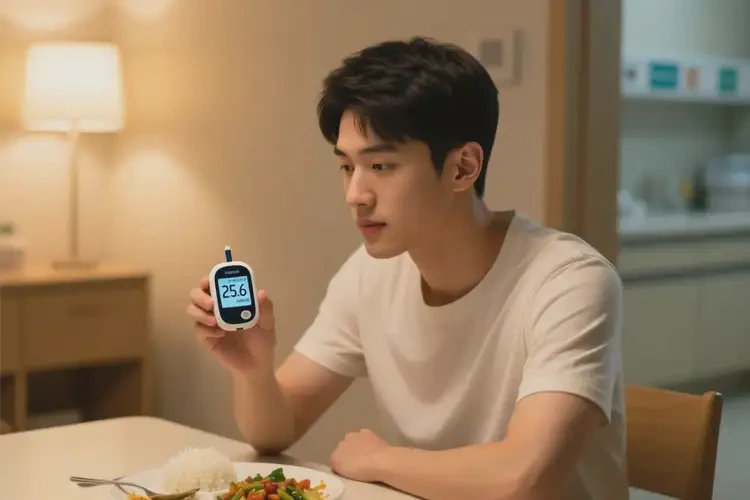 男性晚餐血糖25(圖1)