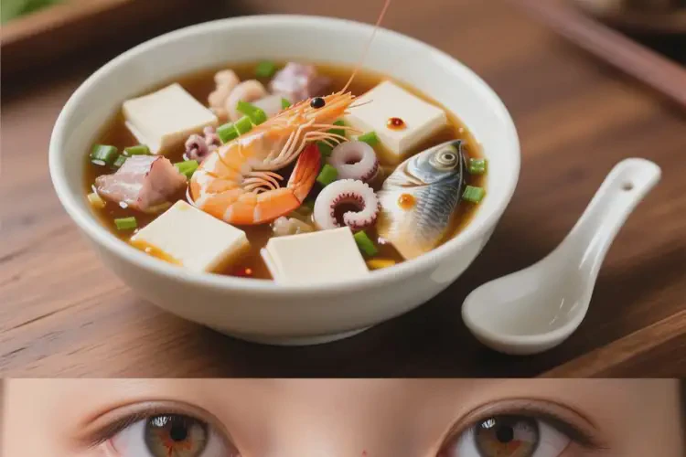 眼睛有紅血絲喝海鮮豆腐湯可以下火嗎(圖2)