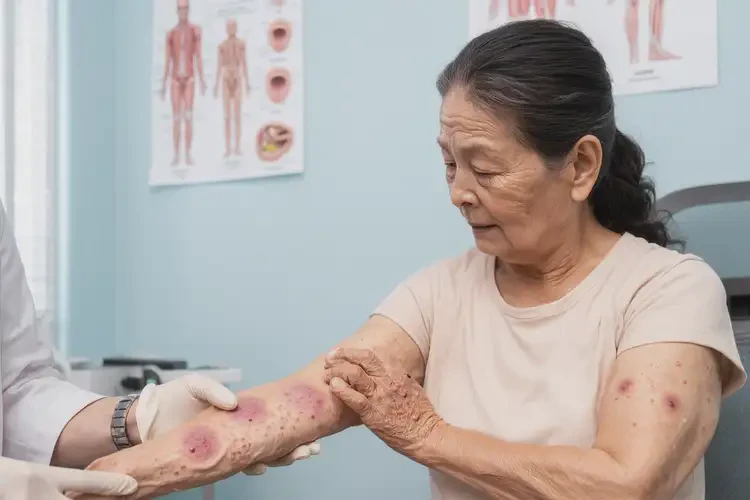 老年人全身有濕疹可不可以自愈(圖4)