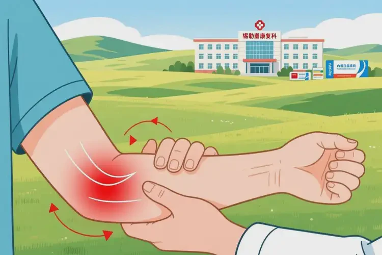 內(nèi)蒙古錫林郭勒盟康復(fù)科看手肘疼痛要多久(圖4)