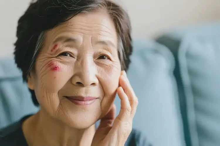 老年人臉上容易長濕疹有哪些要特別忌口(圖2)