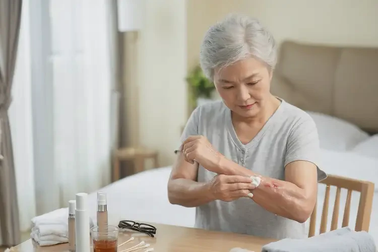 老年人全身有濕疹可不可以自愈(圖2)