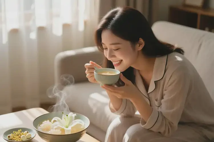 眼睛干澀喝百合銀耳湯可以下火嗎(圖3)