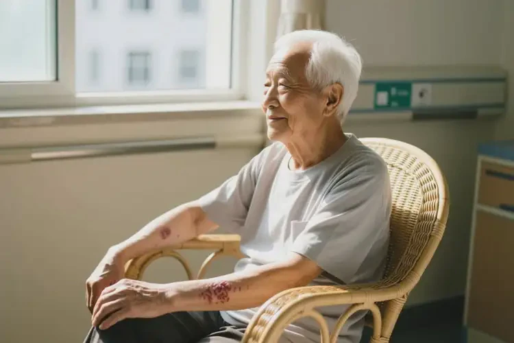 老年人手臂經(jīng)常長濕疹可不可以自愈(圖3)