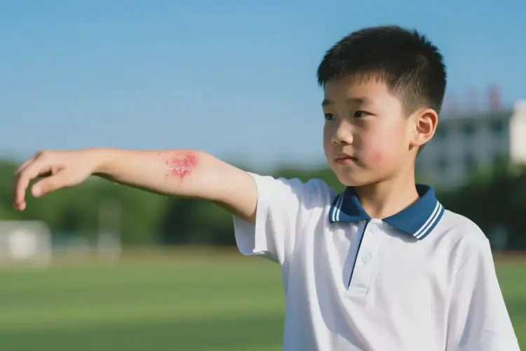 中學(xué)生手臂的濕疹怎么解決(圖3)