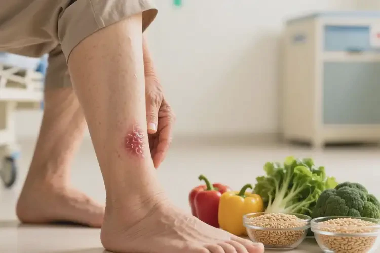 老年人小腿容易長濕疹有什么不應該吃(圖3)