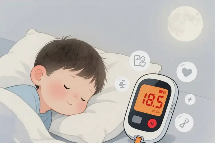 小孩睡前血糖18點5是怎么回事(圖3)