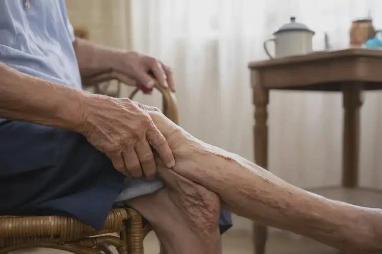 老年人小腿偶爾起濕疹能自愈嗎(圖4)