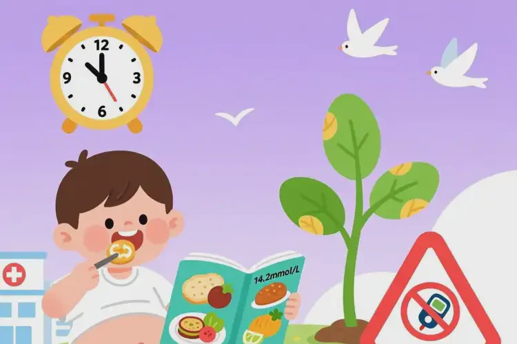 兒童中餐血糖14點2是怎么回事(圖1)