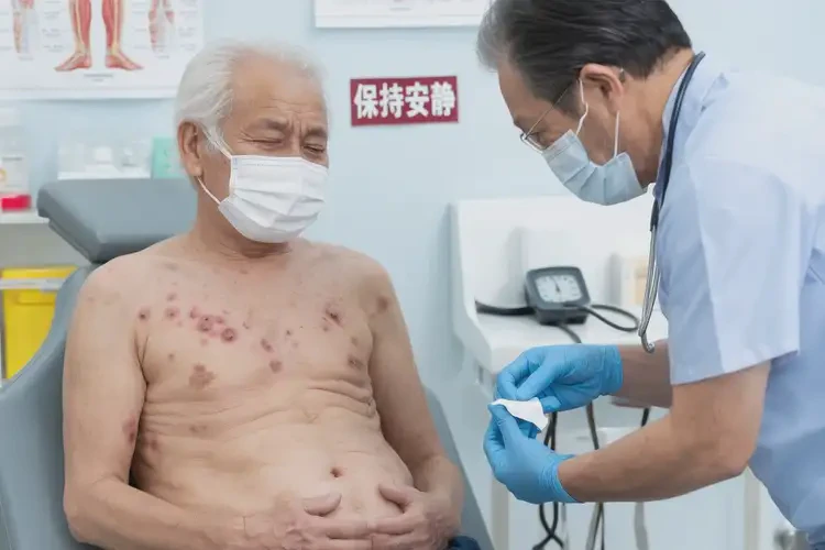 老年人肚子起濕疹可不可以自愈(圖3)