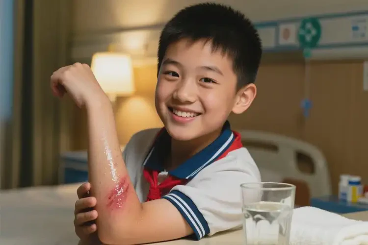 中學(xué)生手臂的濕疹怎么解決(圖4)