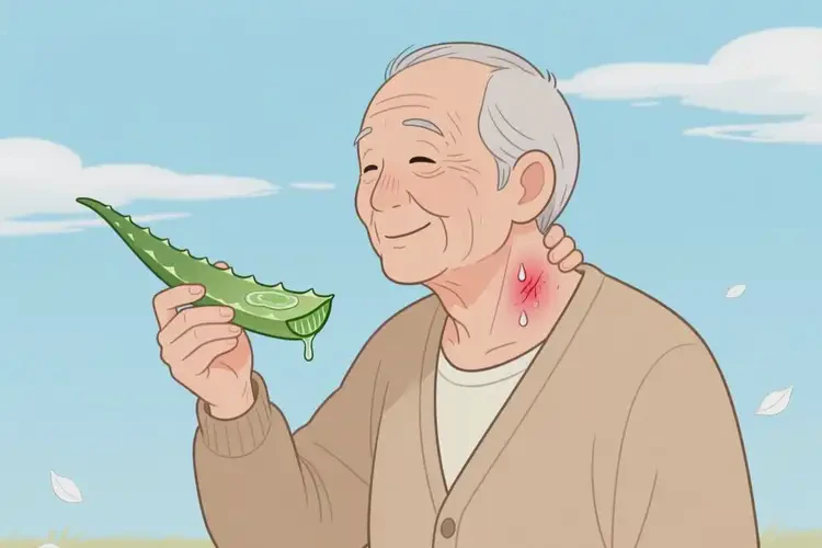 老年人脖子容易起濕疹治療方法(圖3)