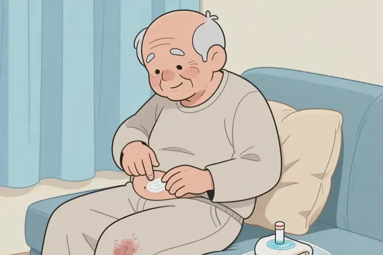 老年人屁股上偶爾長(zhǎng)濕疹能不能自愈(圖3)