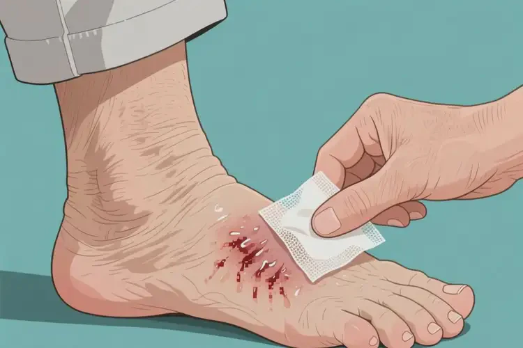 老年人腳上起濕疹能夠治愈嗎(圖4)