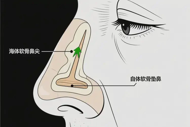 2025年海南保亭自體軟骨墊鼻尖哪家做的好(圖1)