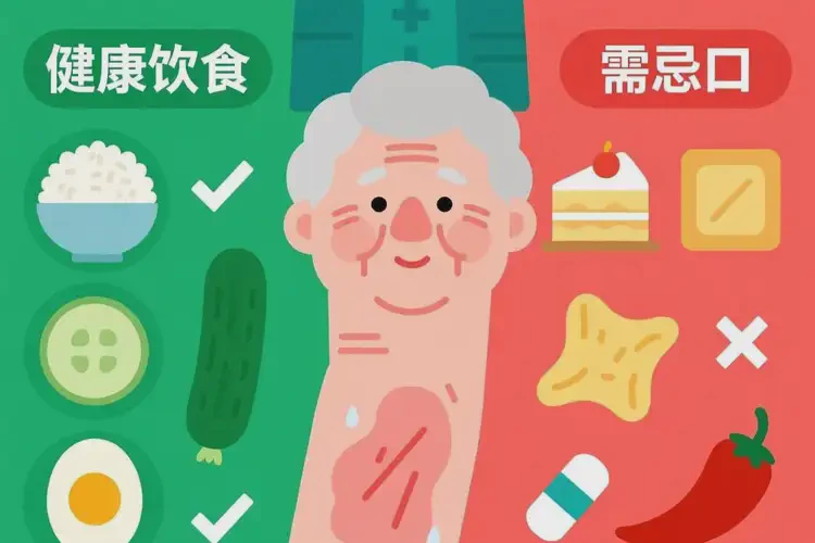 老年人手臂上容易起濕疹有哪些要特別忌口(圖2)