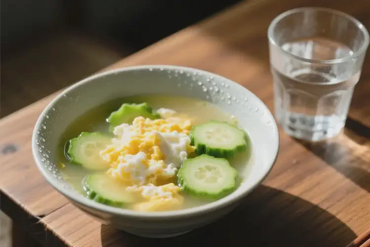 食欲低喝絲瓜蛋花湯可以下火嗎(圖1)