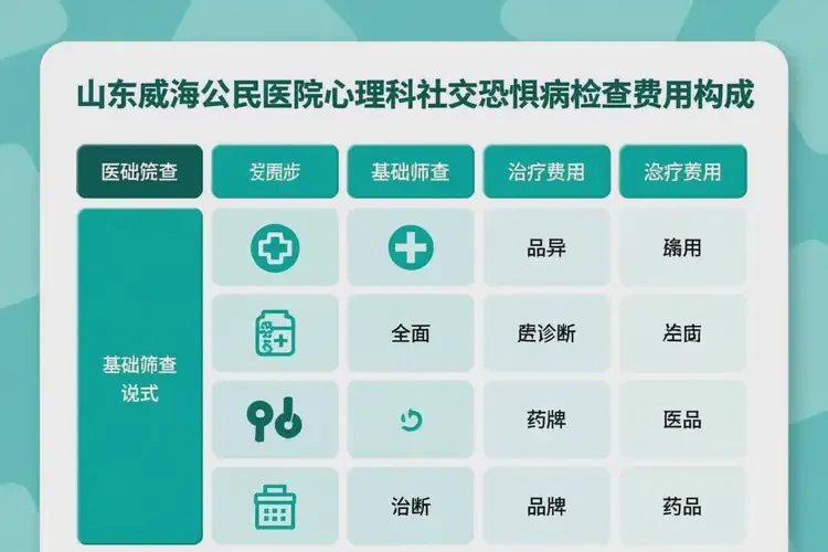 山東威海去醫(yī)院檢查社交恐懼癥費(fèi)用高嗎(圖3)