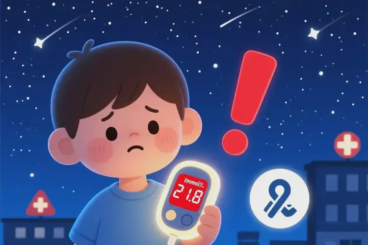 兒童晚上血糖21(圖1)