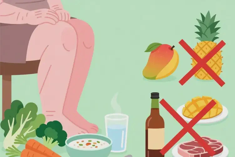 老人大腿上偶尔起湿疹有什么要少吃的(图2)