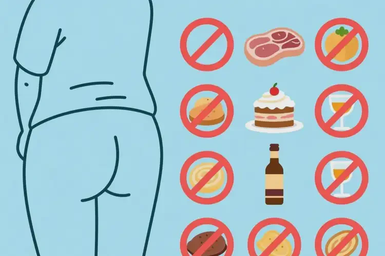 老年人屁股上出濕疹有什么要少吃的(圖2)