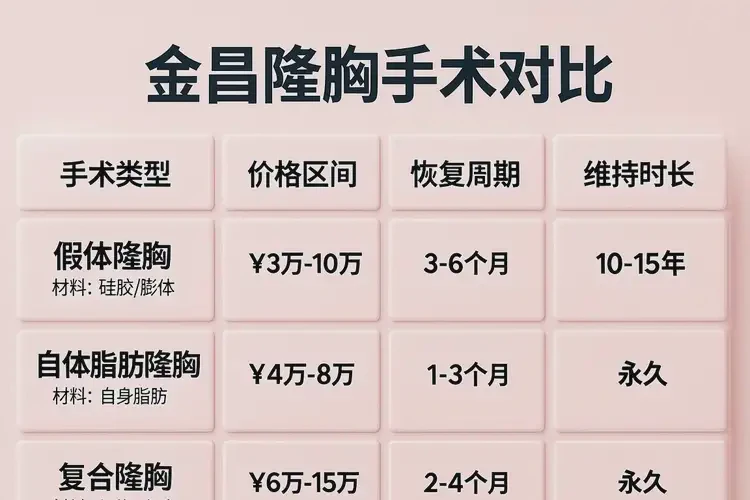 2025年甘肅金昌做隆胸手術(shù)大概多少錢(圖3)
