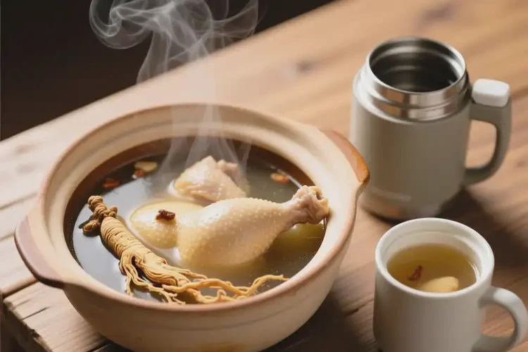 易醒能不能喝西洋參燉雞湯(圖1)