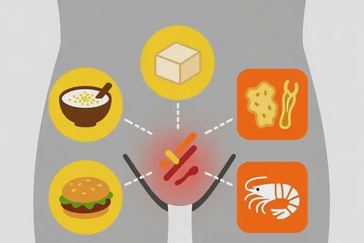 男性肛周出濕疹有什么食物不建議吃(圖3)