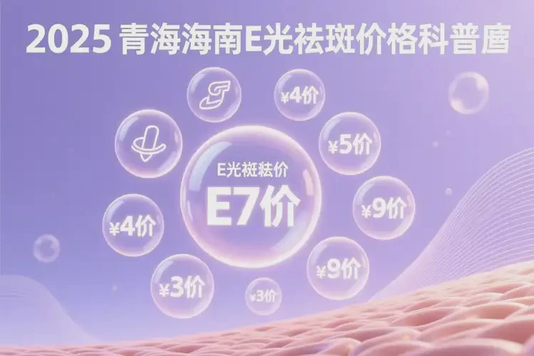 2025年青海海南做E光祛斑大概多少錢(圖1)