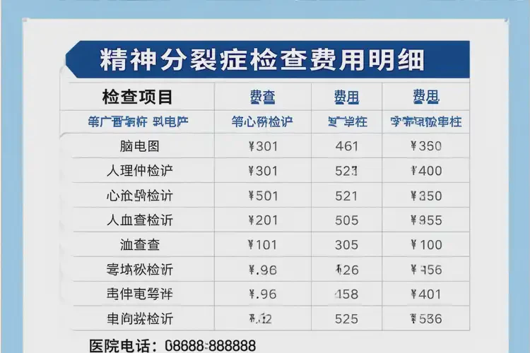 廣西柳州去醫(yī)院檢查精神分裂癥一般有多貴(圖4)