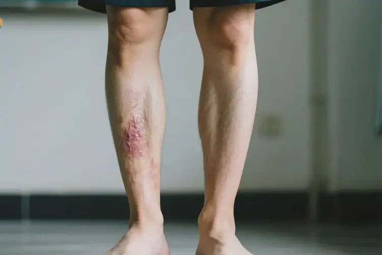 大學(xué)生小腿出現(xiàn)濕疹能自愈嗎(圖2)