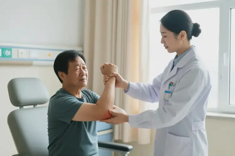 山西晉中康復(fù)科看肘疼痛要多少錢(圖1)