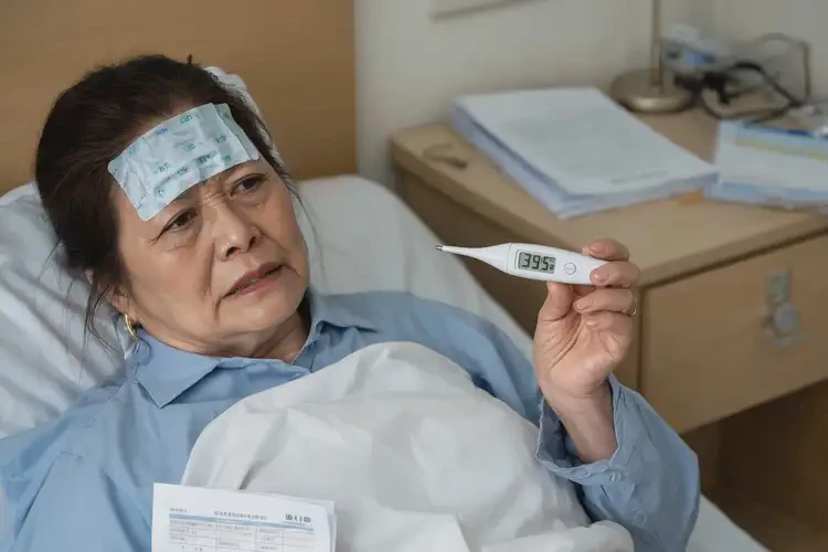 39歲女性感染阿米巴蟲多久后會出現(xiàn)發(fā)熱癥狀(圖4)