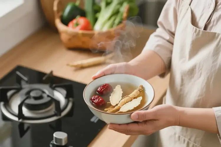 胸部有疙瘩可以喝西洋參紅棗雞湯嗎(圖1)