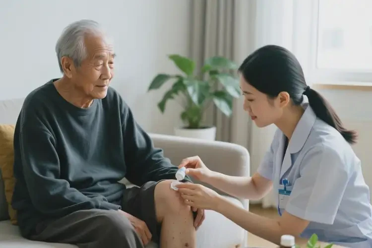 老年人小腿出現(xiàn)濕疹治療方法(圖4)